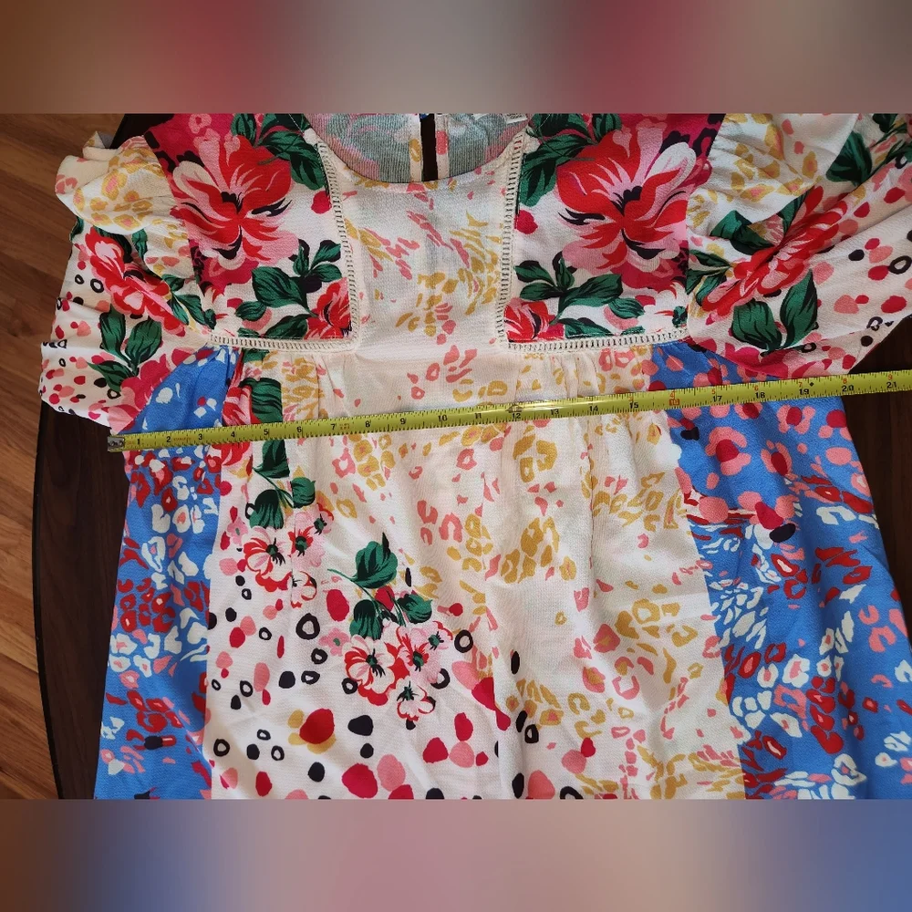 NWOT UMGEE Floral Shift Dress Women's SZ LG - Picture 5 of 9